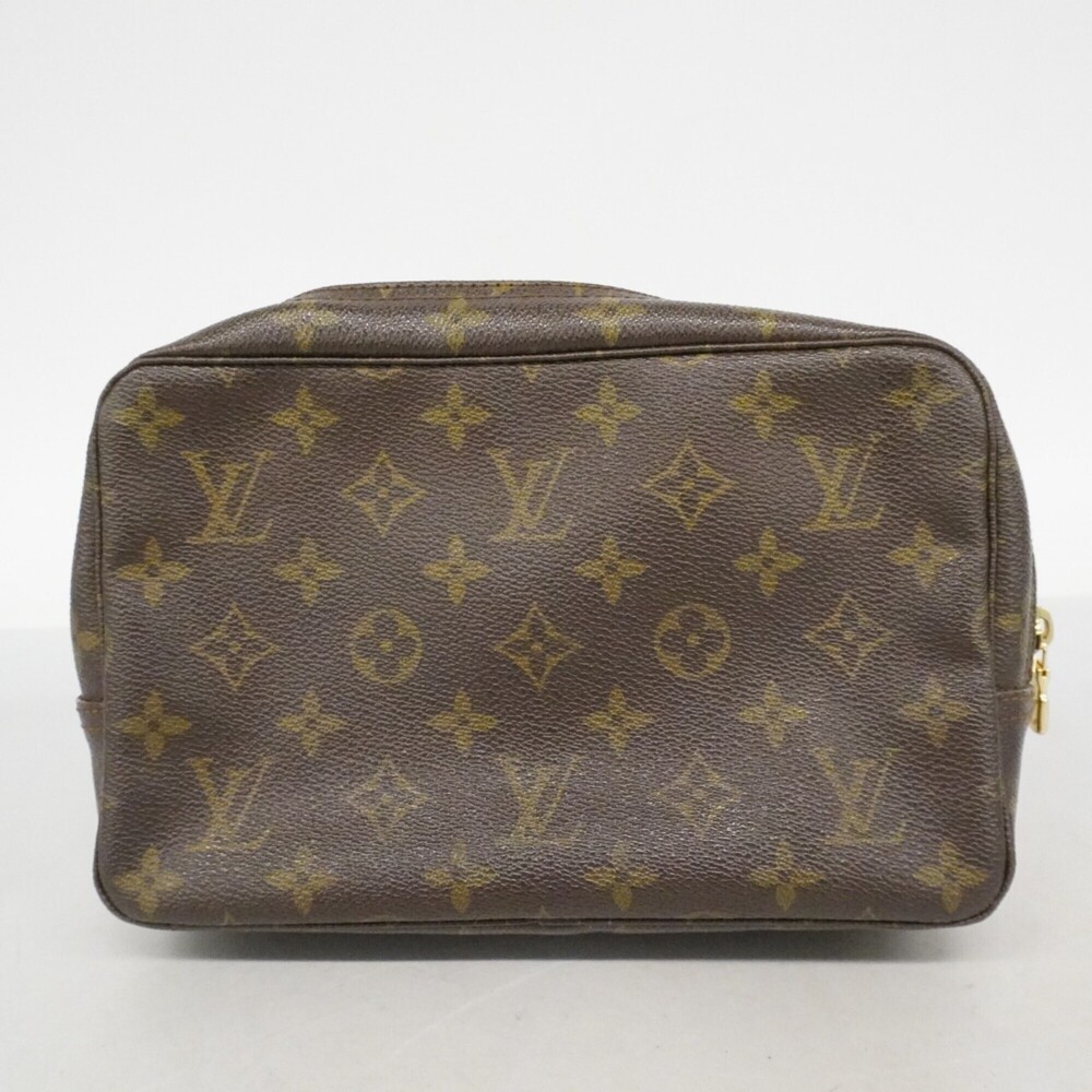 LOUIS VUITTON Brown Monogram Pouch - Picture 9 of 9